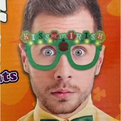 Bewild Headwear LED Irish St. Patrick's Day Glasses (Assorted)