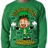 Bewild Leprechaun Let's Get Ready To Stumble Adult Crewneck