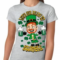 Bewild Leprechaun Let's Get Ready To Stumble Girls T-shirt 13 Bewild Leprechaun Let's Get Ready To Stumble Girls T-shirt