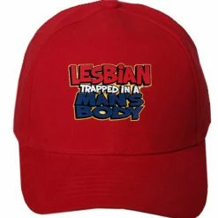 Bewild Lesbian Trapped In A Man's Body Baseball Hat Brimmed Hats