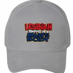 Bewild Lesbian Trapped In A Man's Body Baseball Hat Brimmed Hats