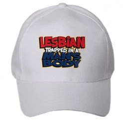 Bewild Lesbian Trapped In A Man's Body Baseball Hat Brimmed Hats