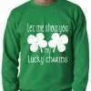 Bewild Let Me Show You My Lucky Charms St. Patrick's Day Crewneck Sweatshirt St.Patricks Day 1 Bewild Let Me Show You My Lucky Charms St. Patrick's Day Crewneck Sweatshirt St.Patricks Day