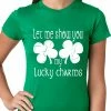 Bewild Let Me Show You My Lucky Charms St. Patrick's Day Girls Shirts St.Patricks Day