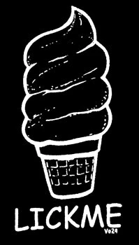 Bewild Lick Me Girls T-Shirt Cool Funny & Offensive