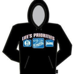 Bewild Sport Inspiration Lifes Priorities Racing Hoodie