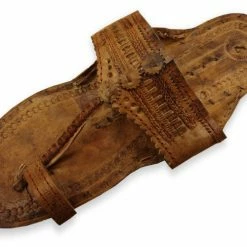 Bewild Light Tan Unisex Water Buffalo Hippie Jesus Sandals