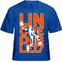 Bewild Sport Inspiration LINcredible Mens T-shirt, Lin-Credible, Jeremy Lin Sayings Basketball Player Men's Tee Shirt
