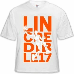 Bewild Sport Inspiration LINcredible Mens T-shirt, Lin-Credible, Jeremy Lin Sayings Basketball Player Men's Tee Shirt