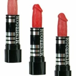 Bewild Adult Novelties Lips Dick Real Penis Shaped Lip Stick (Assorted Colors)