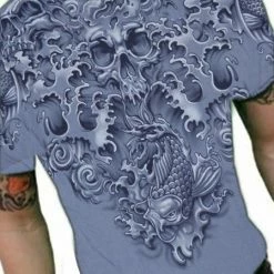 Bewild Liquid Blue "Koi Dreams" T-Shirt