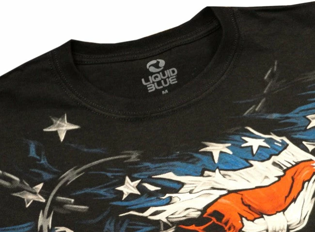 Bewild Liquid Blue "Patriot Skull" T-Shirt 8 Bewild Liquid Blue "Patriot Skull" T-Shirt