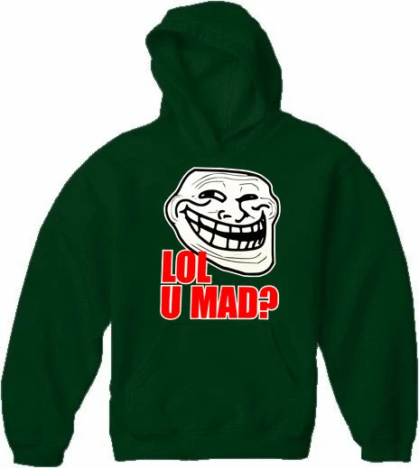 Bewild LOL U MAD? Adult Hoodie Cool Funny & Offensive 8 Bewild LOL U MAD? Adult Hoodie Cool Funny & Offensive