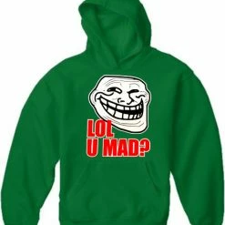 Bewild LOL U MAD? Adult Hoodie Cool Funny & Offensive 18 Bewild LOL U MAD? Adult Hoodie Cool Funny & Offensive