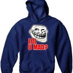 Bewild LOL U MAD? Adult Hoodie Cool Funny & Offensive 19 Bewild LOL U MAD? Adult Hoodie Cool Funny & Offensive