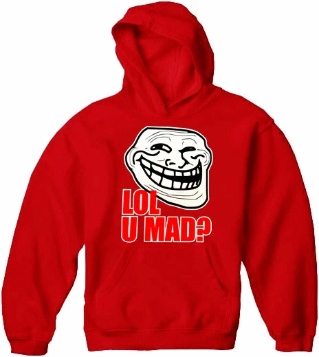 Bewild LOL U MAD? Adult Hoodie Cool Funny & Offensive 11 Bewild LOL U MAD? Adult Hoodie Cool Funny & Offensive
