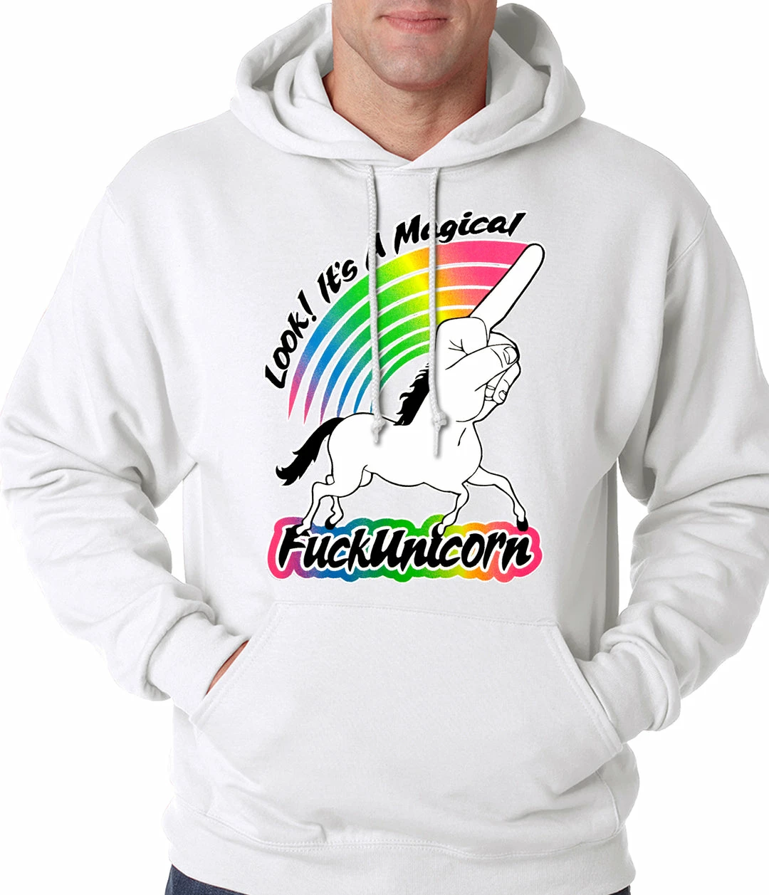 Bewild Look It's A Magical F*ckunicorn Funny Adult Hoodie Cool Funny & Offensive 12 Bewild Look It's A Magical F*ckunicorn Funny Adult Hoodie Cool Funny & Offensive