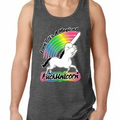 Bewild Cool Funny & Offensive Look It's A Magical F*ckunicorn Funny Tank Top