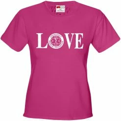 Bewild LOVE EMT Girl's T-Shirt