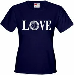 Bewild LOVE EMT Girl's T-Shirt