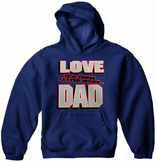 Bewild Love Is A Three Letter Word "Dad" Adult Hoodie Positive Reinforcement 8 Bewild Love Is A Three Letter Word "Dad" Adult Hoodie Positive Reinforcement