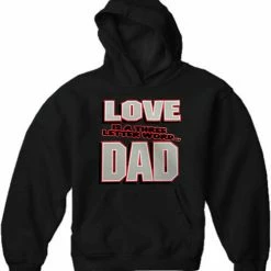 Bewild Love Is A Three Letter Word "Dad" Adult Hoodie Positive Reinforcement 20 Bewild Love Is A Three Letter Word