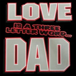 Bewild Love Is A Three Letter Word "Dad" Adult Hoodie Positive Reinforcement 23 Bewild Love Is A Three Letter Word