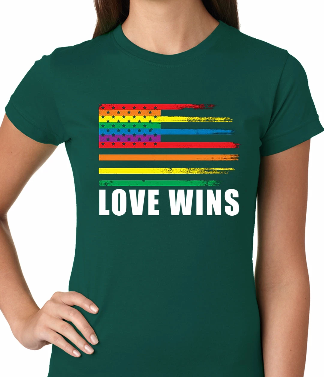 Bewild Love Wins - Gay Marriage Equality Ladies T-shirt 5 Bewild Love Wins - Gay Marriage Equality Ladies T-shirt