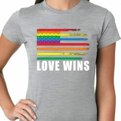 Bewild Love Wins - Gay Marriage Equality Ladies T-shirt 15 Bewild Love Wins - Gay Marriage Equality Ladies T-shirt
