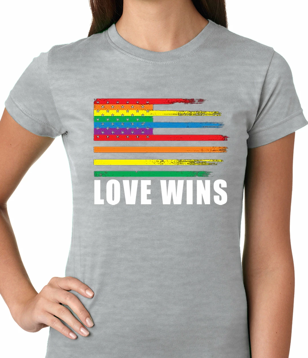 Bewild Love Wins - Gay Marriage Equality Ladies T-shirt 6 Bewild Love Wins - Gay Marriage Equality Ladies T-shirt