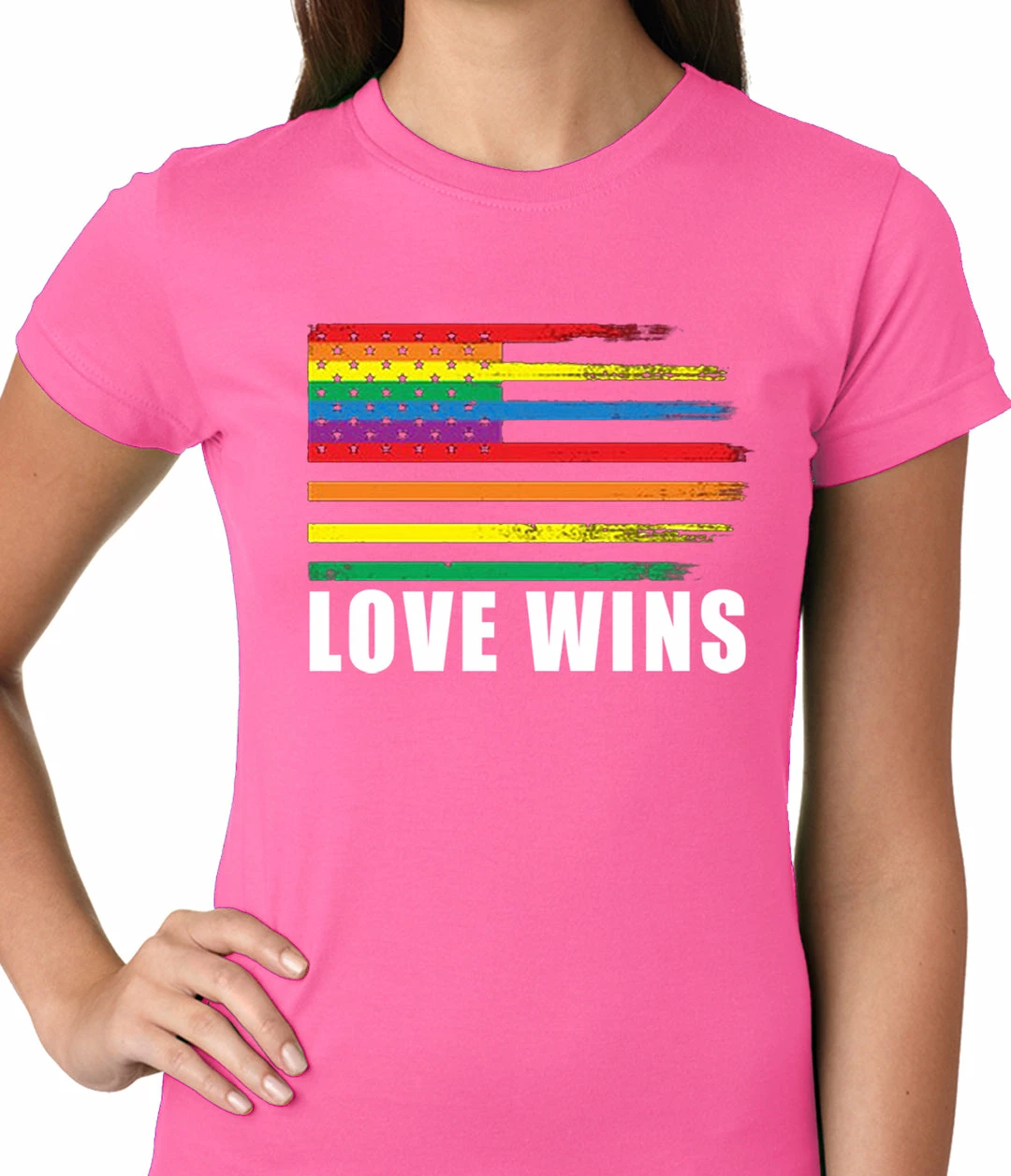 Bewild Love Wins - Gay Marriage Equality Ladies T-shirt 7 Bewild Love Wins - Gay Marriage Equality Ladies T-shirt