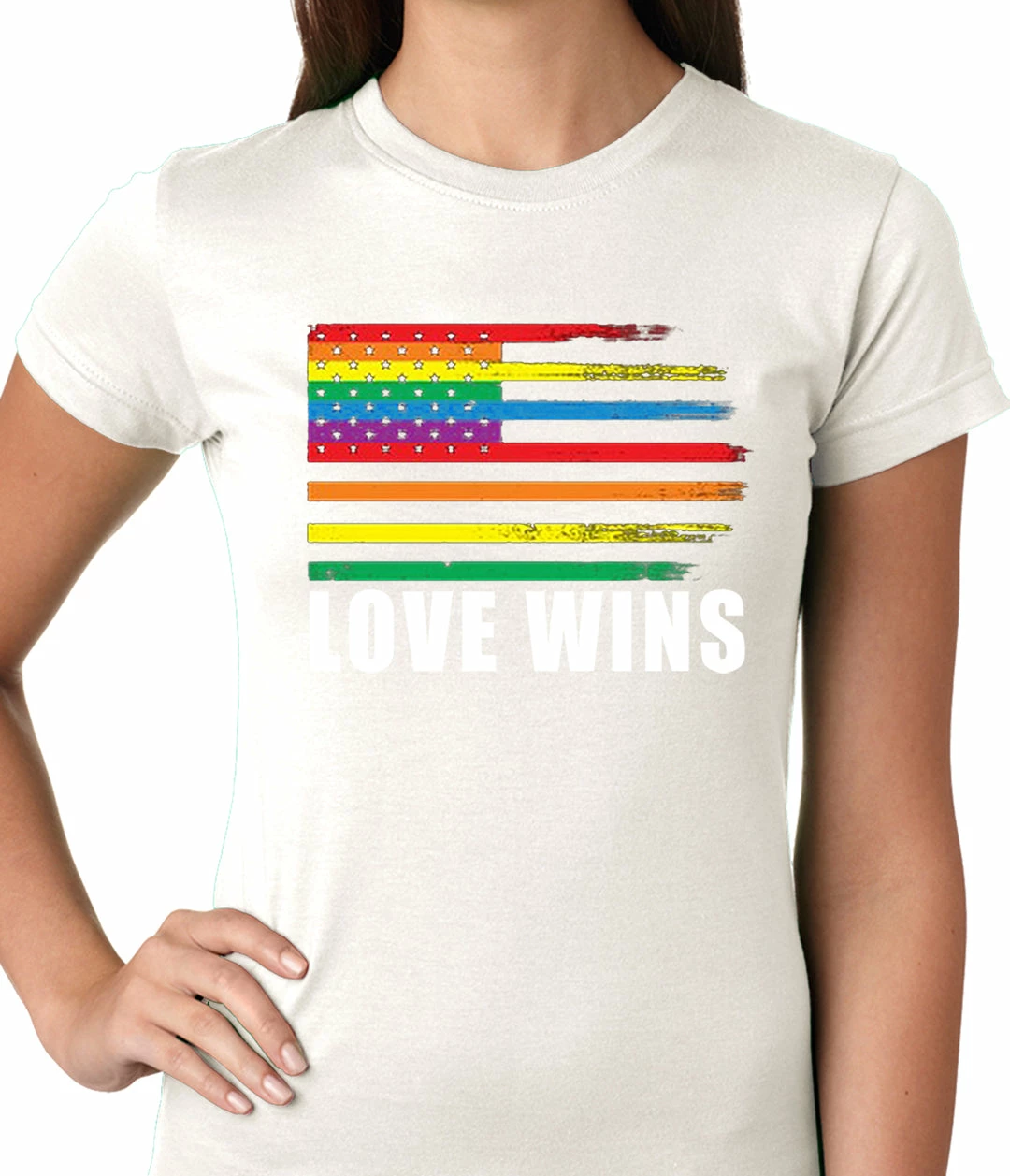 Bewild Love Wins - Gay Marriage Equality Ladies T-shirt 12 Bewild Love Wins - Gay Marriage Equality Ladies T-shirt