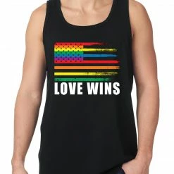 Bewild Love Wins - Gay Marriage Equality Tank Top Positive Reinforcement