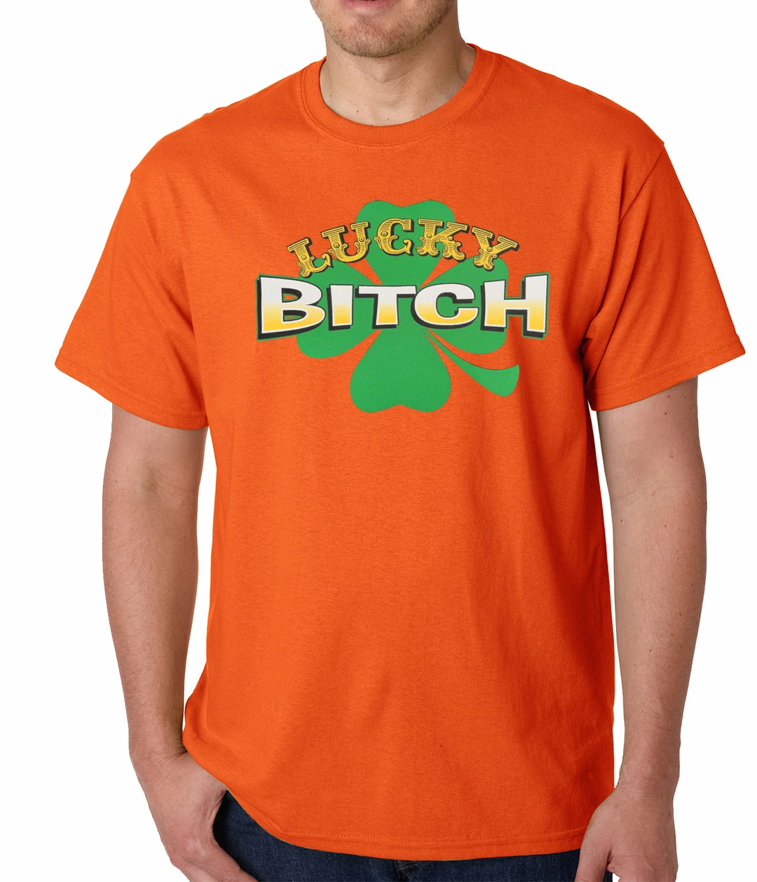 Bewild St.Patricks Day Lucky B*tch Irish Shamrock Mens T-shirt 10 Bewild St.Patricks Day Lucky B*tch Irish Shamrock Mens T-shirt