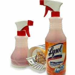 Bewild Lysol Antibacterial Kitchen Cleaner Diversion Safe (Working Spray Bottle)