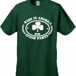 Bewild Made In America With Irish Parts Men's T-Shirt