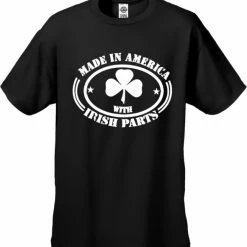 Bewild Made In America With Irish Parts Men's T-Shirt