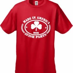 Bewild Made In America With Irish Parts Men's T-Shirt