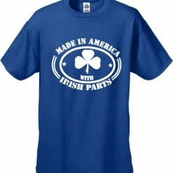 Bewild Made In America With Irish Parts Men's T-Shirt