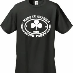 Bewild Made In America With Irish Parts Men's T-Shirt
