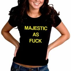 Bewild Majestic As F*ck Rihanna Baby Majesty Girl's T-shirt Cool Funny & Offensive