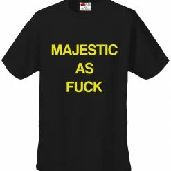 Bewild Hip-Hop Inspired Clothing Majestic As F*ck Rihanna Baby Majesty Men's T-Shirt