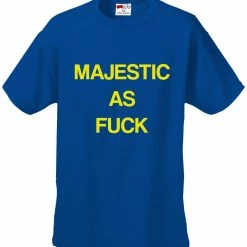 Bewild Hip-Hop Inspired Clothing Majestic As F*ck Rihanna Baby Majesty Men's T-Shirt
