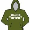 Bewild Cool Funny & Offensive Major Bitch Hoodie 2 Bewild Cool Funny & Offensive Major Bitch Hoodie