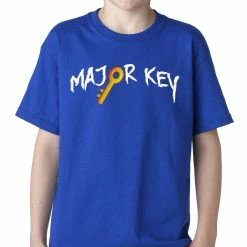 Bewild Major Key To Succes Emoji Key Kids T-shirt Cool Funny & Offensive