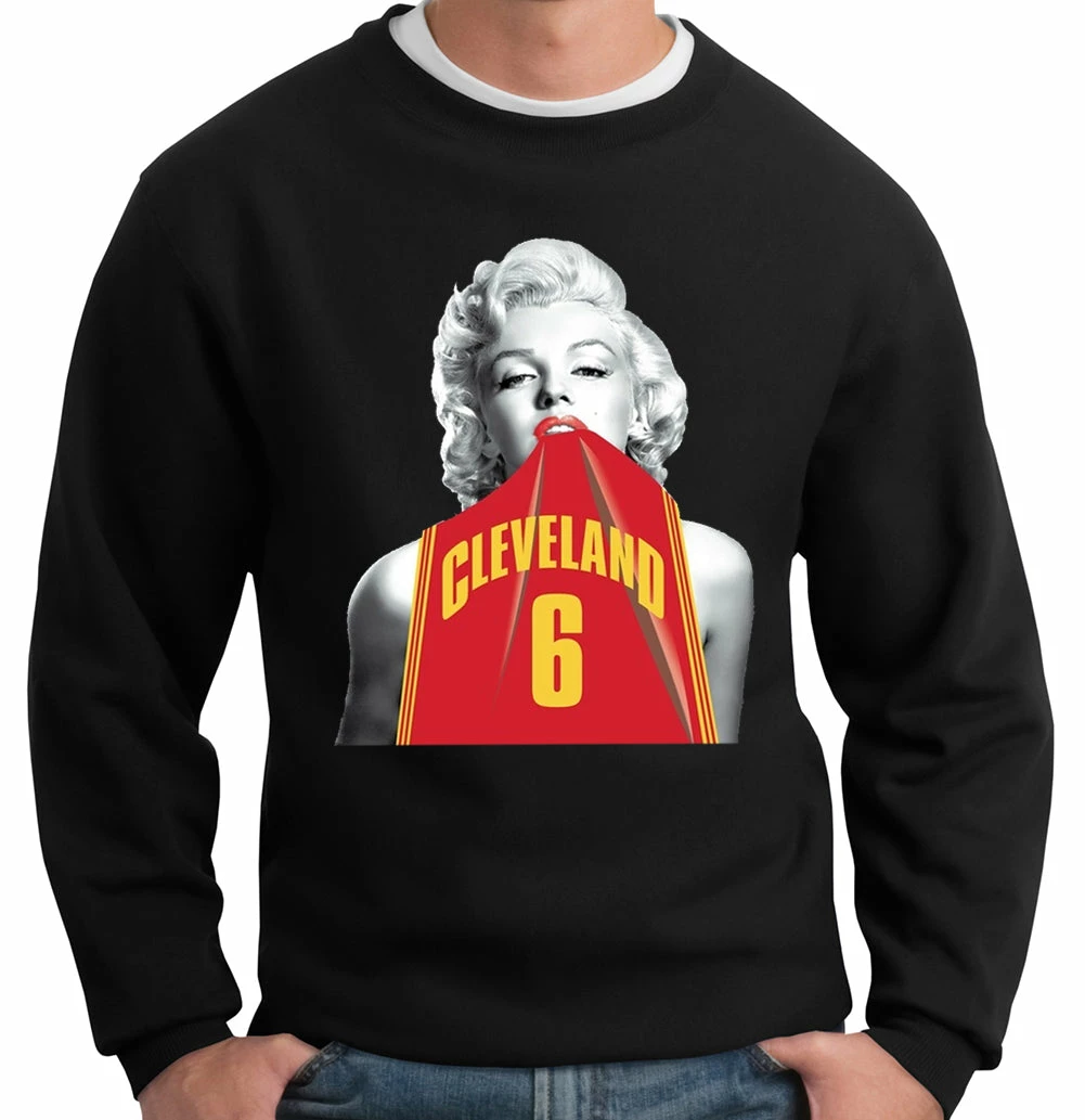 Bewild Marilyn Basketball Jersey #6 Crewneck Sweatshirt 3 Bewild Marilyn Basketball Jersey #6 Crewneck Sweatshirt