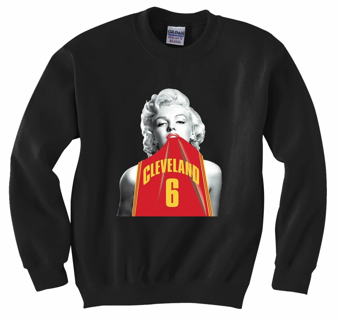 Bewild Marilyn Basketball Jersey #6 Crewneck Sweatshirt 5 Bewild Marilyn Basketball Jersey #6 Crewneck Sweatshirt