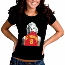Bewild Sport Inspiration Marilyn Basketball Jersey #6 Girl's T-Shirt