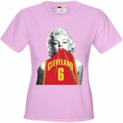 Bewild Sport Inspiration Marilyn Basketball Jersey #6 Girl's T-Shirt