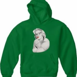 Bewild Marilyn Monroe Diamonds Girl's Best Friend Adult Hoodie 14 Bewild Marilyn Monroe Diamonds Girl's Best Friend Adult Hoodie